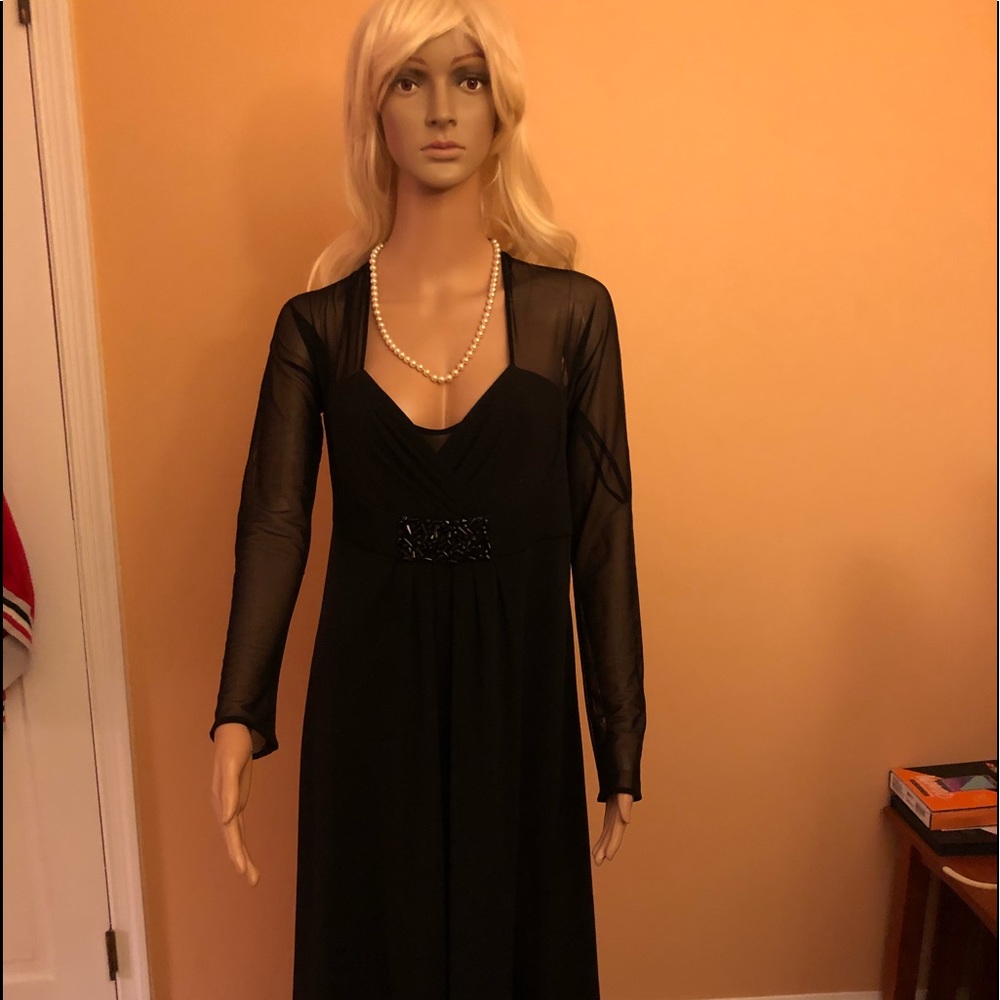 Donna Rocco Stunning Black Cocktail Dress! 😍